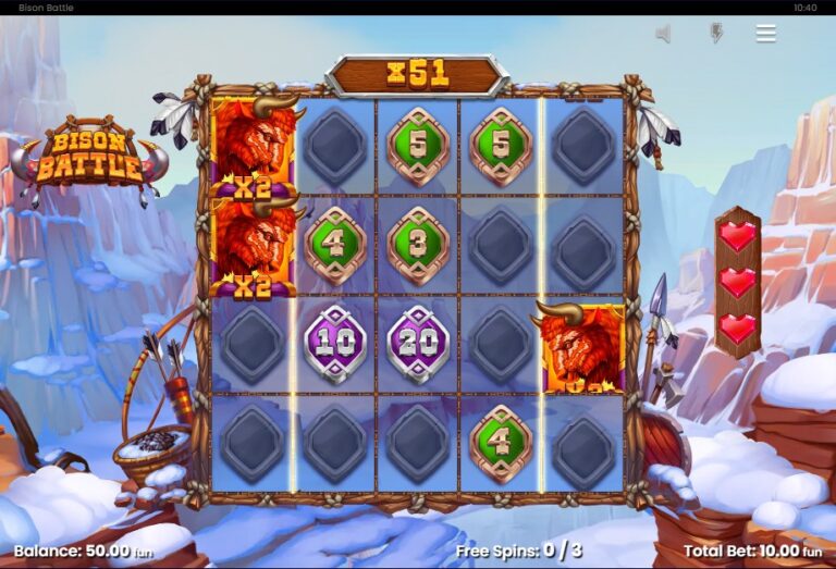 Screenshot 2 van Bison Battle